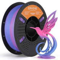 PLA Lite Matte Filament - 1.75mm±0.03mm (1kg) - PLA Lite Matte Rainbow - Berry