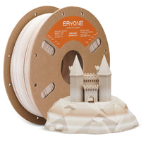 PLA+ High Speed Filament - 1.75mm±0.03mm (1kg) - High Speed Rainbow-Stone (Brown & Khaki & White)