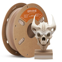 PLA  Matte Dual-Color Filament - 1.75mm±0.03mm (1kg) - High-speed matte gradient multi-color-(coffee & khaki & white)