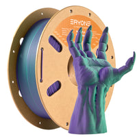 (Pre-sale) PLA Matte Dual-Color Filament - 1.75mm±0.03mm (1kg) - Purple&Green