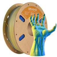 (Pre-sale) PLA Matte Dual-Color Filament - 1.75mm±0.03mm (1kg) - Blue&Yellow