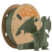 (Pre-Sale)PLA New Product Color Collection Filament,1kg，(MOQ:10 Rolls,Mixable) - MATTE-HIGH SPEED-PLIVE GREEN