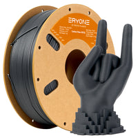 PETG Filament - 1.75mm±0.03mm (1kg) - Carbon fibre - dark gray