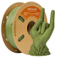PETG Filament - 1.75mm±0.03mm (1kg) - Carbon fiber - Grass green
