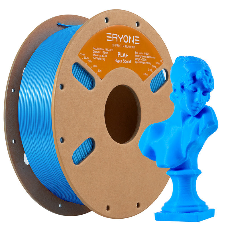 ERYONE High Speed PLA+ 3D Printer Filament, Dimensional Accuracy +/- 0.05 mm 1kg (2.2LBS)/Spool, 1.75mm