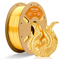PLA Silk Filament - 1.75mm±0.03mm (1kg) - PLA Silk-Yellow
