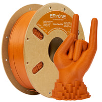 PETG Filament - 1.75mm±0.03mm (1kg) - Carbon fiber - Orange