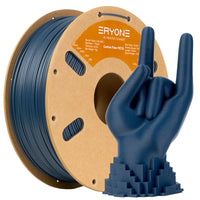 (Pre-Sale)PLA New Product Color Collection Filament,1kg，(MOQ:10 Rolls,Mixable) - PETG-Carbon fibre - blue-1kg