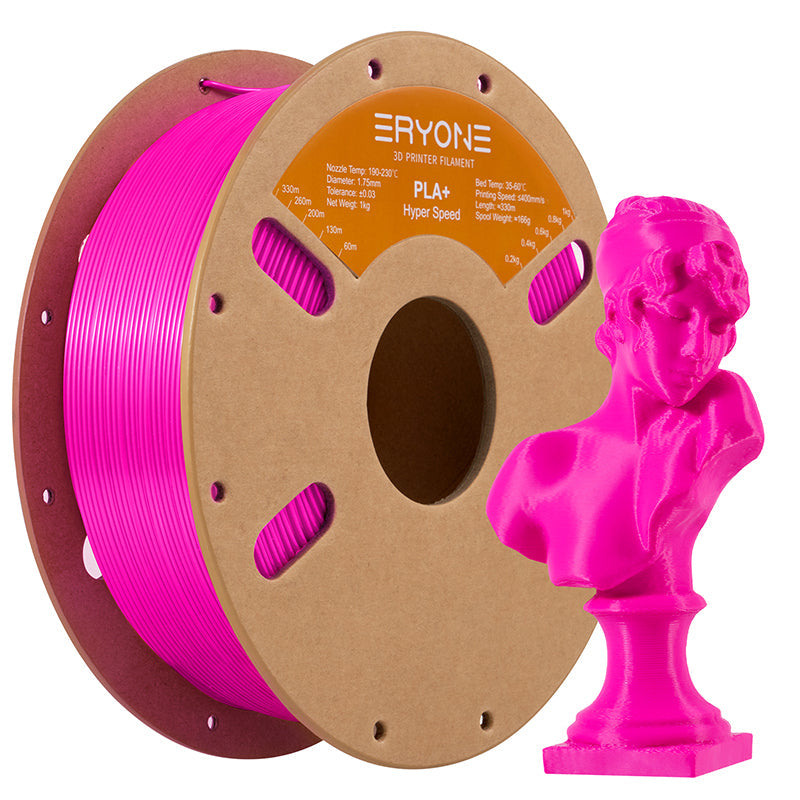 ERYONE High Speed PLA+ 3D Printer Filament, Dimensional Accuracy +/- 0.05 mm 1kg (2.2LBS)/Spool, 1.75mm