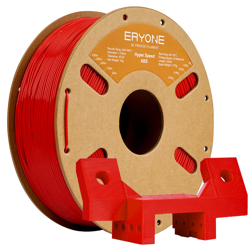 ERYONE High Speed ABS 3D Printer Filament 1.75mm, Dimensional Accuracy +/- 0.05 mm 1kg (2.2LBS)/Spool