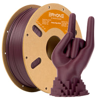 PETG Filament - 1.75mm±0.03mm (1kg) - Carbon fibre - Purple red