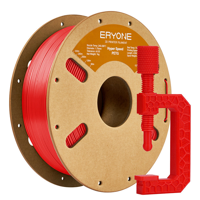 ERYONE High Speed PETG Filament, 1.75mm ±0.03mm Filament for 3D Printer, 1KG(2.2LBS)/ Spool