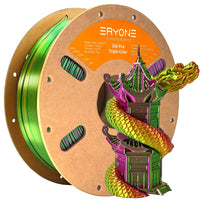 (Pre-Sale)PLA New Product Color Collection Filament,1kg，(MOQ:10 Rolls,Mixable) - Triple Color Silk-Gold&Green&Purple-1kg