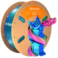 (Pre-sale) PLA All Series Filament - 1.75mm±0.03mm (1kg)  (MOQ:20 Rolls,Mixable) - Triple-Color Silk-RED&BLUE&GREEN