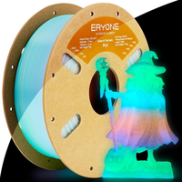 PLA Glow Green in The Dark Filament - 1.75mm±0.03mm (1kg) - Colorful Rainbow