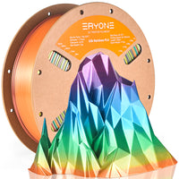 PLA Silk Rainbow Filament - 1.75mm±0.03mm (1kg) - Rainbow over mountains