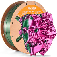 PLA High Speed Dual-Color Silk Filament - 1.75mm±0.03mm (1kg) - High Speed-Red&Green