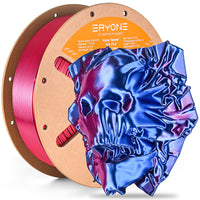 PLA High Speed Dual-Color Silk Filament - 1.75mm±0.03mm (1kg) - High Speed-Blue&Red