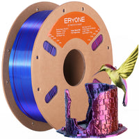 PLA Silk Triple-Color Filament - 1.75mm±0.03mm (1kg) - 1 KG / High Speed-Red&Yellow&Blue