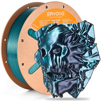 PLA High Speed Dual-Color Silk Filament - 1.75mm±0.03mm (1kg) - High Speed-Dark Green&Black