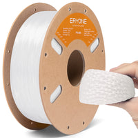 TPU 85A Flexible Filament - 1.75mm±0.03mm (1kg) - Solid white