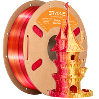 (Pre-sale) PLA All Series Filament - 1.75mm±0.03mm (1kg)  (MOQ:20 Rolls,Mixable) - Silk Dual-Color-Red&Gold