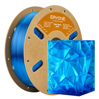 PETG Filament - 1.75mm±0.03mm (1kg) - High speed-transparent blue