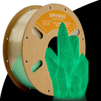 PLA Glow Green in The Dark Filament - 1.75mm±0.03mm (1kg) - firefly green