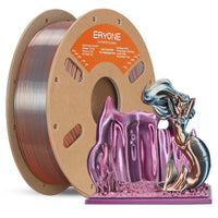 (Pre-Sale)PLA New Product Color Collection Filament,1kg，(MOQ:10 Rolls,Mixable) - Emerald Athens (Silver & Rose Gold & Emerald Green & Wine Red)