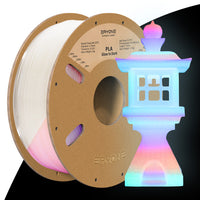 PLA Glow Green in The Dark Filament - 1.75mm±0.03mm (1kg) - Rainbow