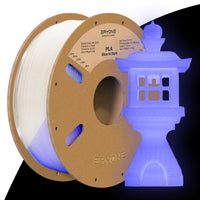 PLA Glow Green in The Dark Filament - 1.75mm±0.03mm (1kg) - Blue