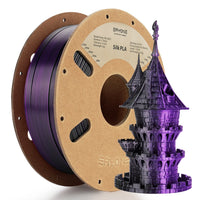 (Pre-sale) PLA All Series Filament - 1.75mm±0.03mm (1kg)  (MOQ:20 Rolls,Mixable) - Silk Dual-Color-Black&Purple