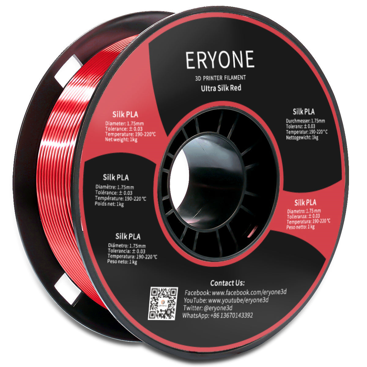 Eryone PLA rouge 1.75mm
