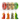 PLA Silk Dual-Color Filament，1.75mm±0.03mm(250g)，Total 4 Rolls