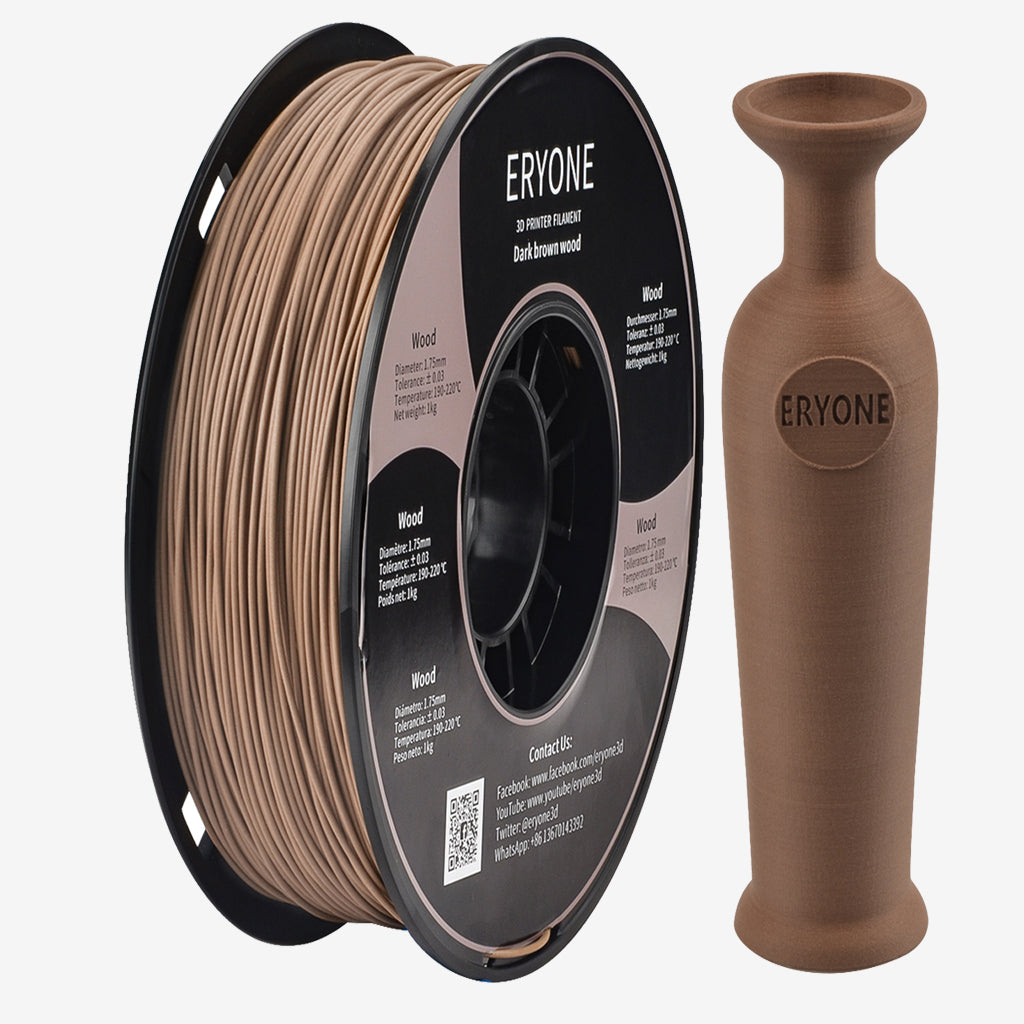Eryone Wood PLA Filament(1KG/2.2lbs)-1.75mm – fr.eryone3d