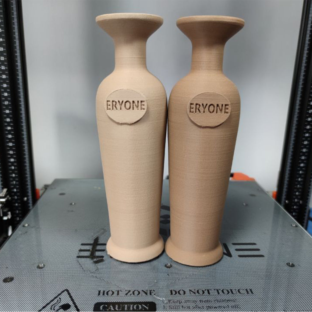 ERYONE Filament PLA Bois 1.75mm pour imprimante 3D FDM, -0.03mm, 1kg